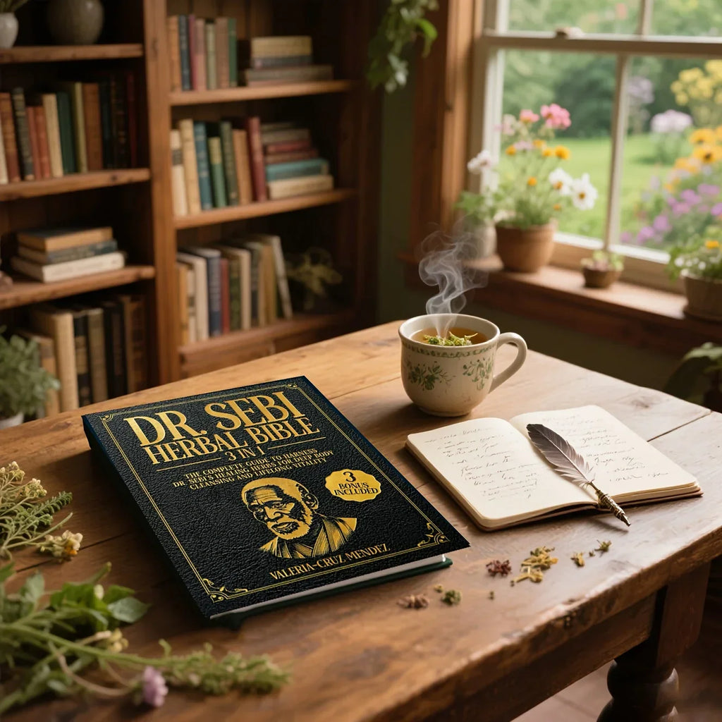 2027 Dr. Sebi Herbal Bible 3-in-1: Detoxify and Cleanse Your Body with Dr. Sebi's Healing Herbs for Lasting Health and Vitality