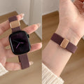 Magnetic Elastic Nylon Strap for Apple Watch Band Women 11/10/9/8/7/6/5 38mm 40mm 41mm 42mm 44mm 45mm 46mm