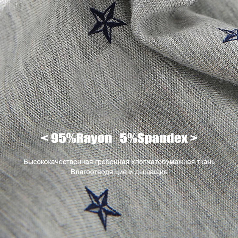 4pcs Men's Boxer Underpants Cotton Homme Panties Men Underwear Shorts Elastic Breathable Fashion Sexy Set Male Boxershorts Soft