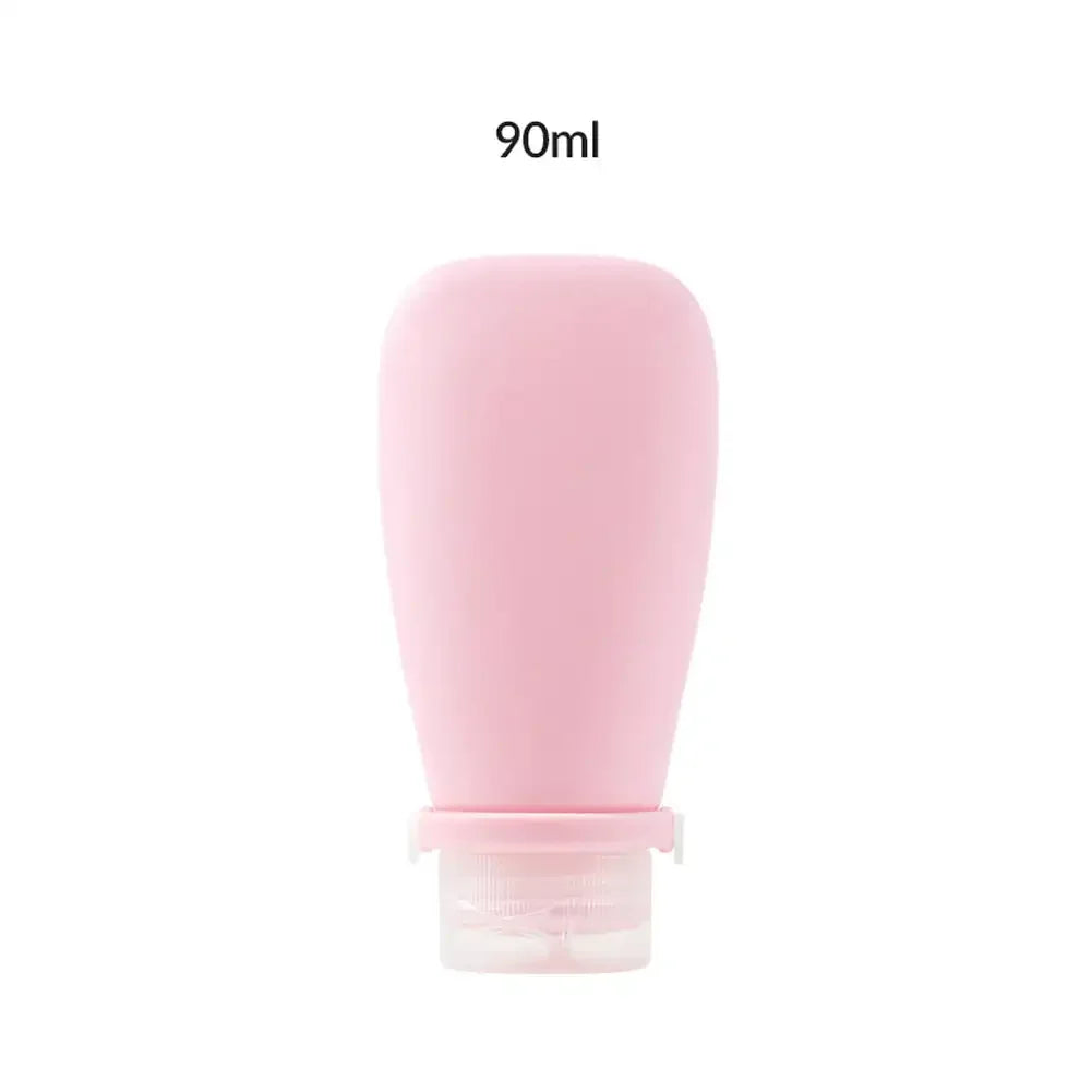 30/60/90ML Silicone Portable Travel Bottle Cosmetic Storage Refillable Lotion Bottle Leakproof Shampoo Container