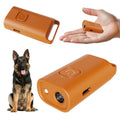 Portable, Rechargeable Dog Training Anti-Barking Device with LED Light (Non-Shock Warning Device)
