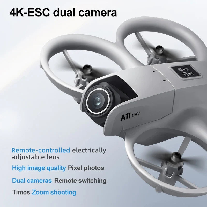Lenovo A11 Mini GPS Foldable Drone 8K Camera Brushless 5G WIFI FPV Optical Flow 3000M Long Range Quadcopter Drone