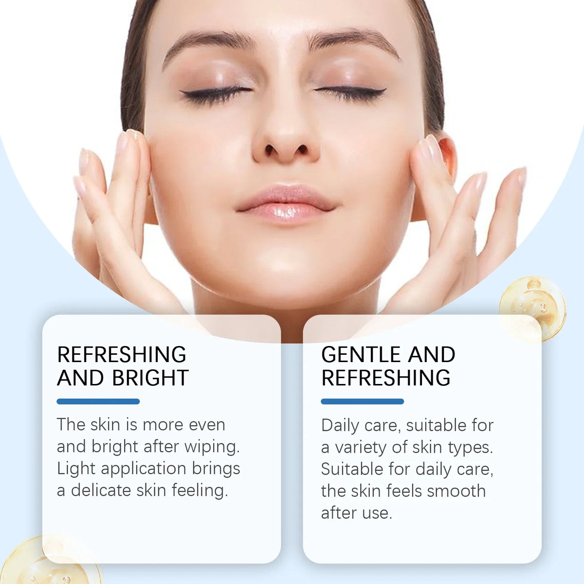 Exfoliating Cleansing Pads Remove Dirt Oil Nourishe Brighten Smooth Face Reduce Skin Irritation Redness Facial Glycolic Acid Pad