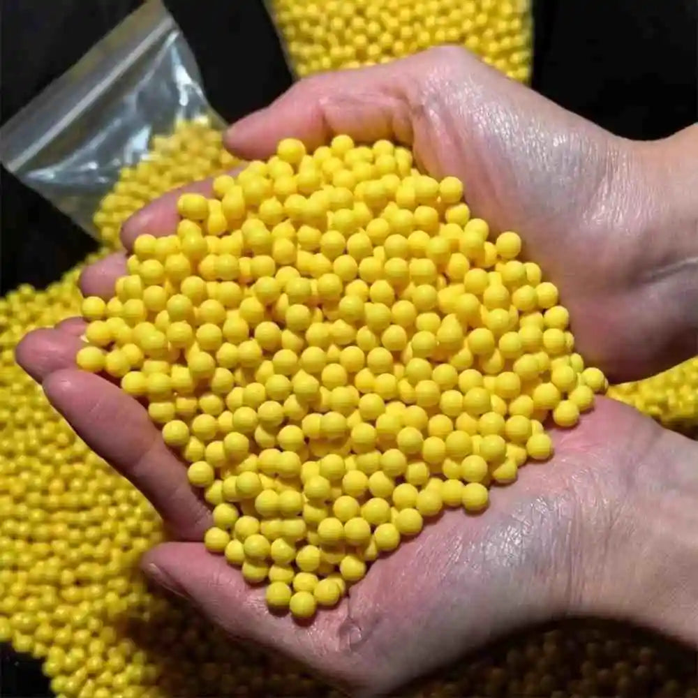 2029 2026 1000 Rounds Airsoft BBs Bullets 0.12g Hunting Shooting 6mm BB Strikeball Rifle Gun Plastic BB Balls Yellow Paint New