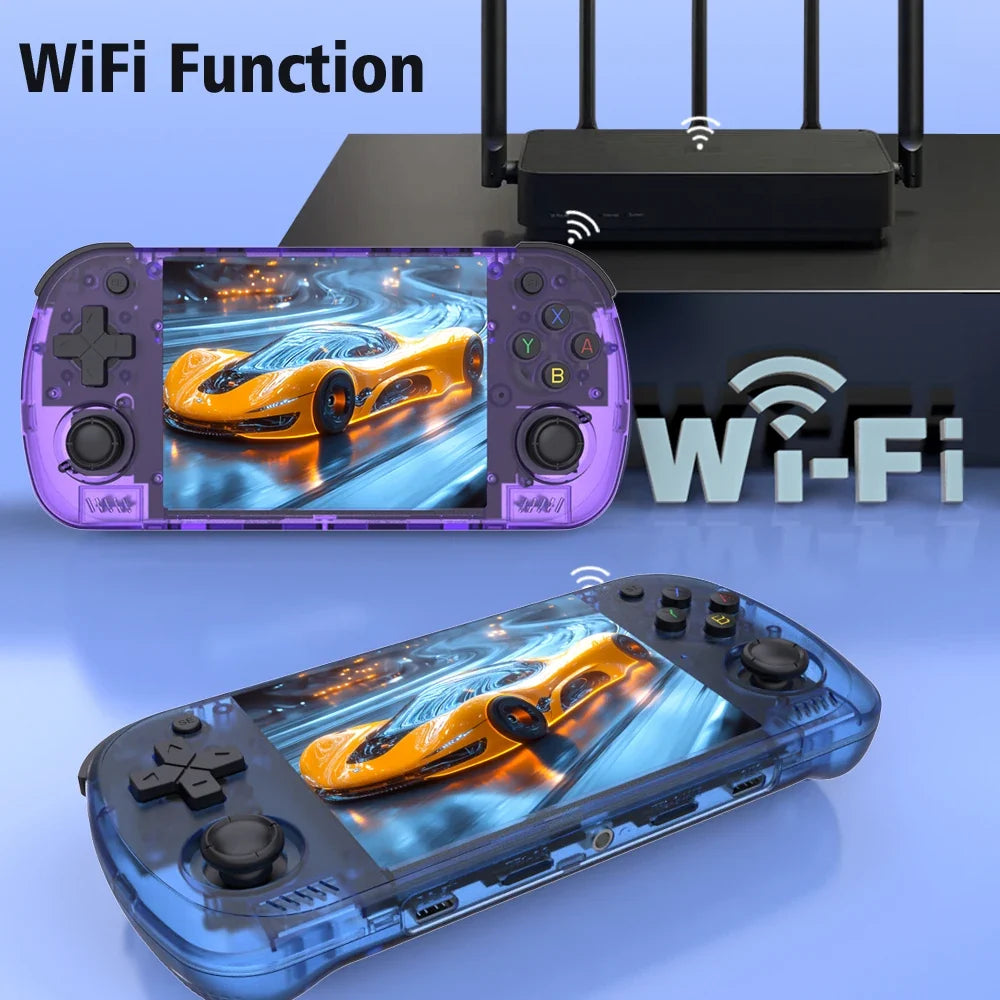 BOYHOM R36H PRO Retro Handheld Video Game Console Linux System 4.2 Inch IPS Screen R36HPROMAX Portable Pocket Video Player 64GB