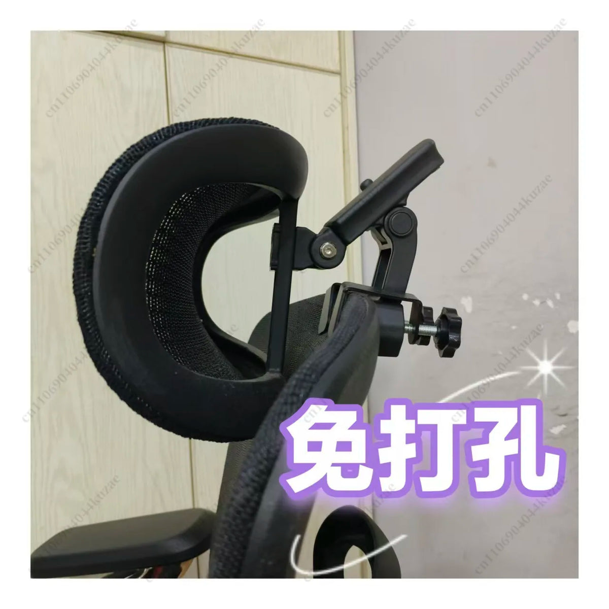 DIY Ergonomic Gaming Chair with 8D Headrest, Dual-Axis Height & Depth Adjustment