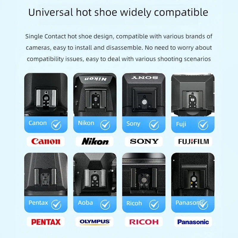 Hot shoe height increasing seat divine cow flash external high pad hot shoe converter to flash base universal suitable for excel