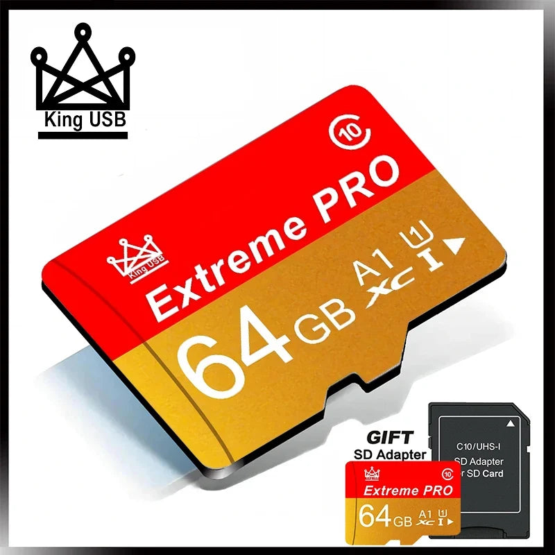 Micro Class10 32/64/128/256/512gb Memory for Smartphone Original Tf Flash Card Flash Class 10 U3 High Quality Premium High Speed