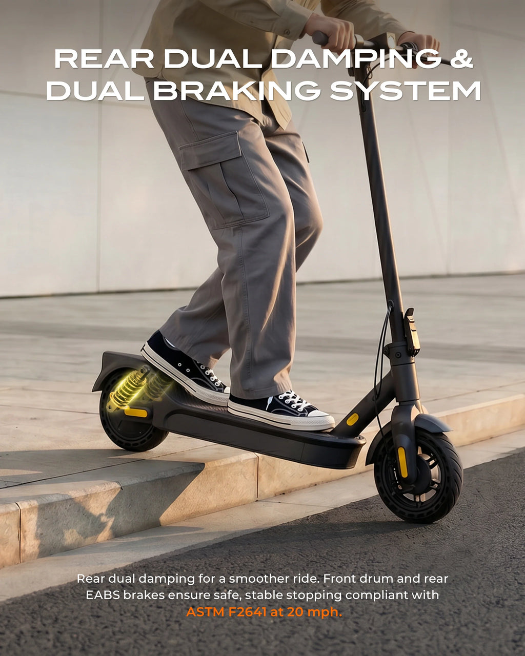 Foldable Adult Electric Scooter 8.5 Inch 500W 36V Long Range E Scooters Portable Commuter E Scooter For Adult Daily Travel