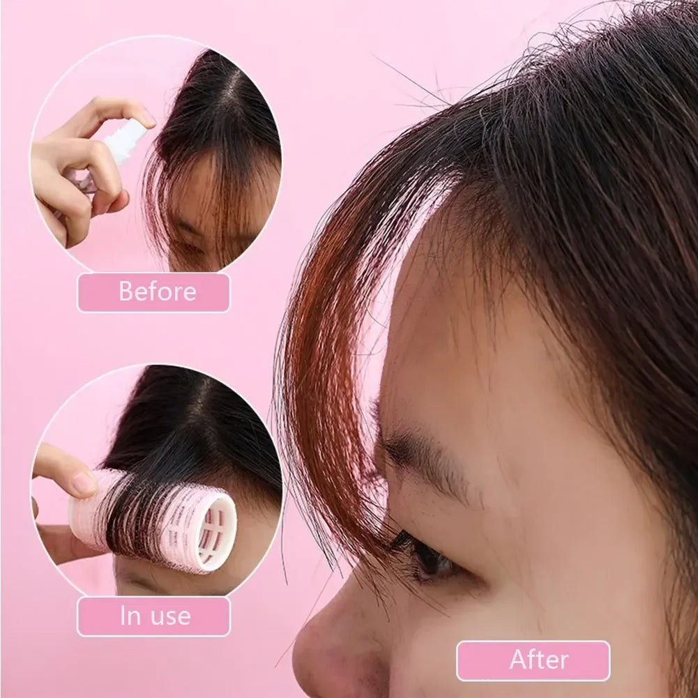 Plastic Hair Rollers Self Adhesive Manual Hair Curler No Heat Hair Rollers Long-lasting Fluffy Styling Hair Styling Tool