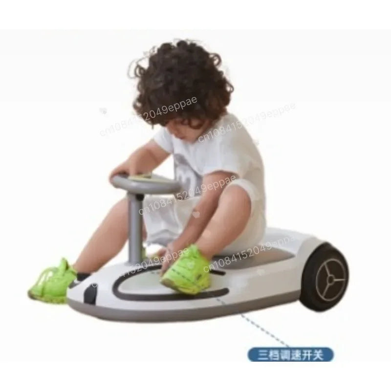 Portable Electric Hover Kart Anti Rollover Scooter Rechargeable Ride On Toy Suitable For Kids Adults Outdoor Entertainment