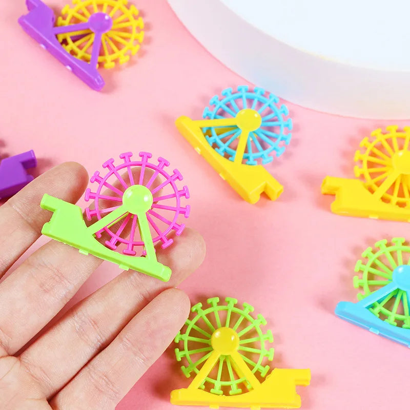 10/20/50pcs Children Cartoon Ferris Wheel Whistle Parent- Interaction Children'stoys Birthday Party Gift Random Color