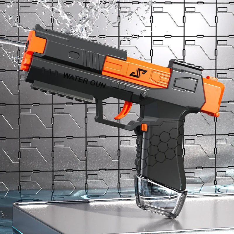 Manual Burst Water Gun High Pressure Non Electric Water Pistol for Kids Summer Outdoor Beach Pool Water Fight Toys Children Gift