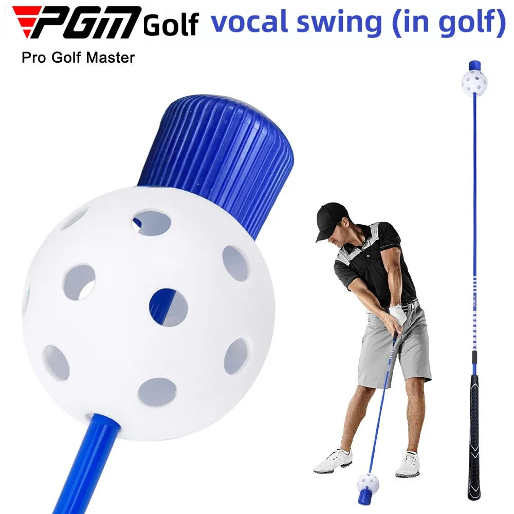PGM Golf Loud Swing Stick Trainer Increase Swing Speed Delay Off Stick Training Simulator HGB024