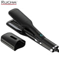 Professional Hair Straightener With Hot Air Ionic Hair Flat Iron 230°C Ceramic Coating Plate Hair Styler