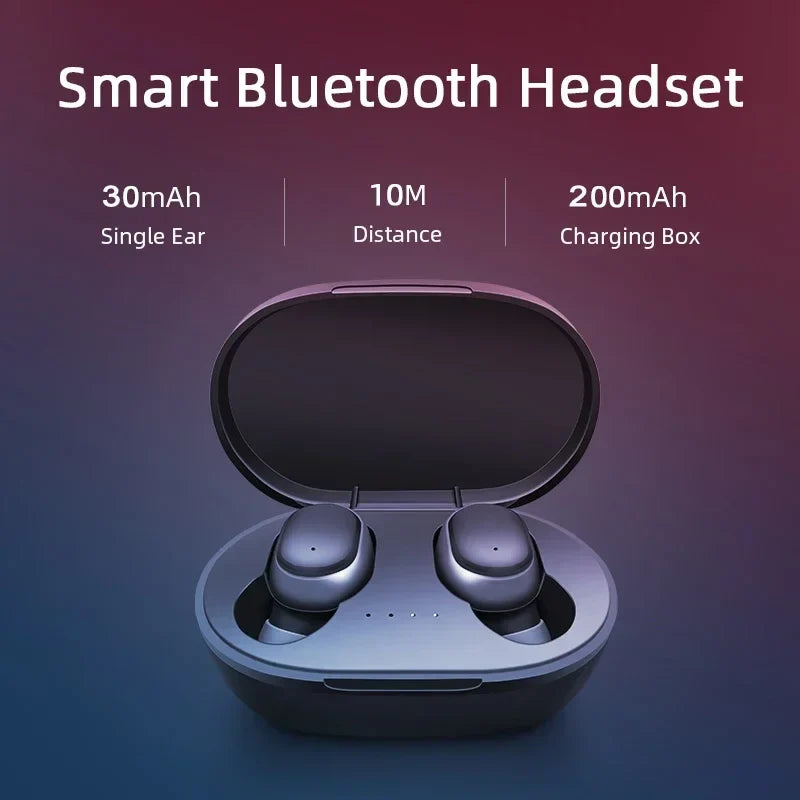 A6S TWS Wireless Headphones Bluetooth Earphone 5.0 Stereo Headset Earbuds with Microphone For iPhone Xiaomi