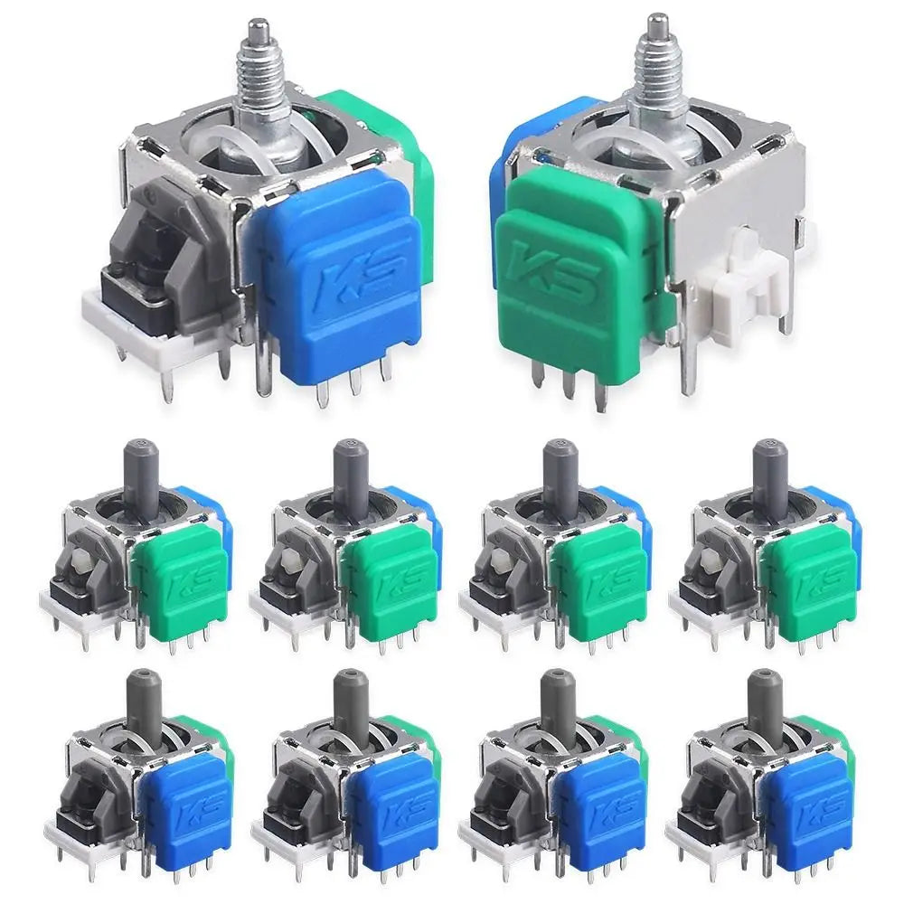 Anti-Drift TMR Electromagnetic Joystick High Precision Durable ThumbStick 3D Analog Game Accessories for PS5/PS4/Xbox/Switch Pro