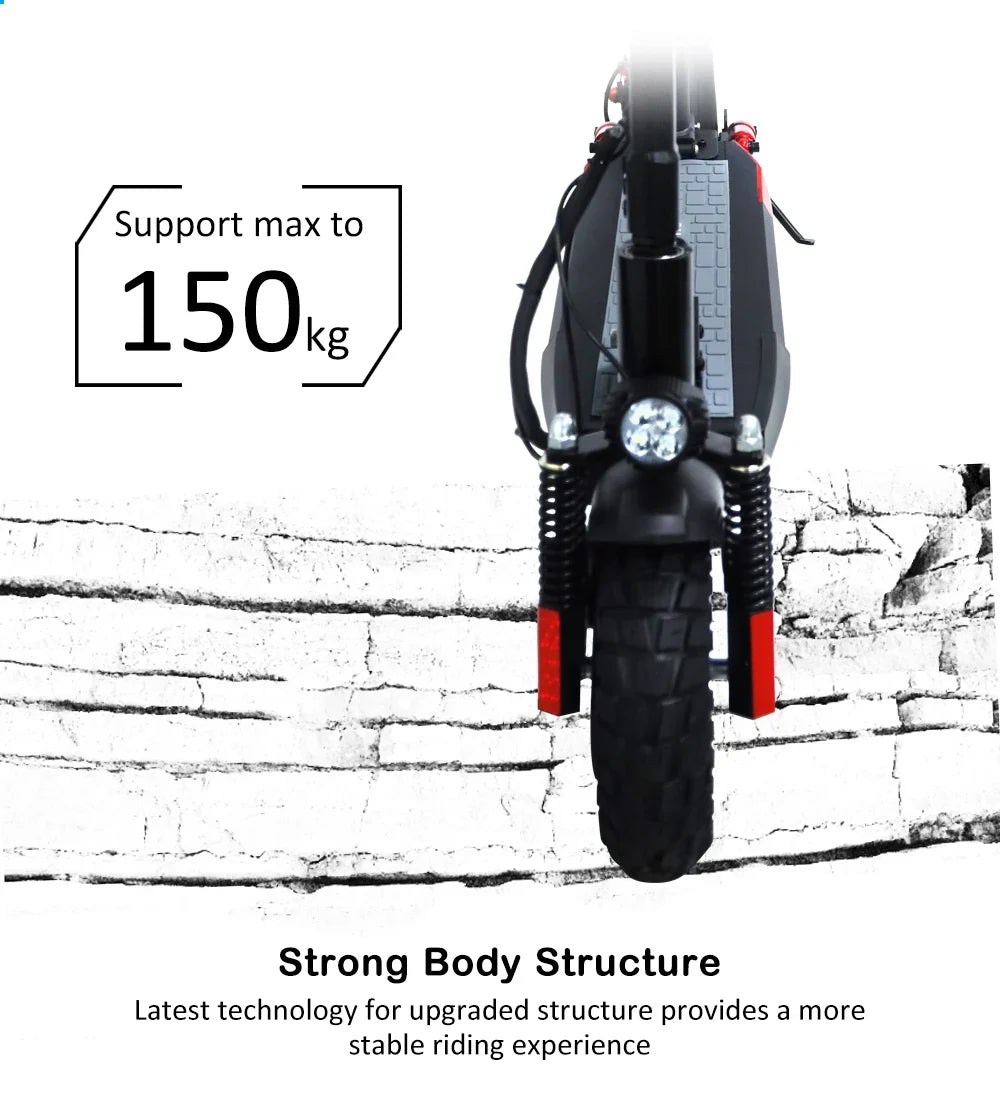 eBike Boys 48V Foldable Electric Scooter - 800W Max Speed 45km/h