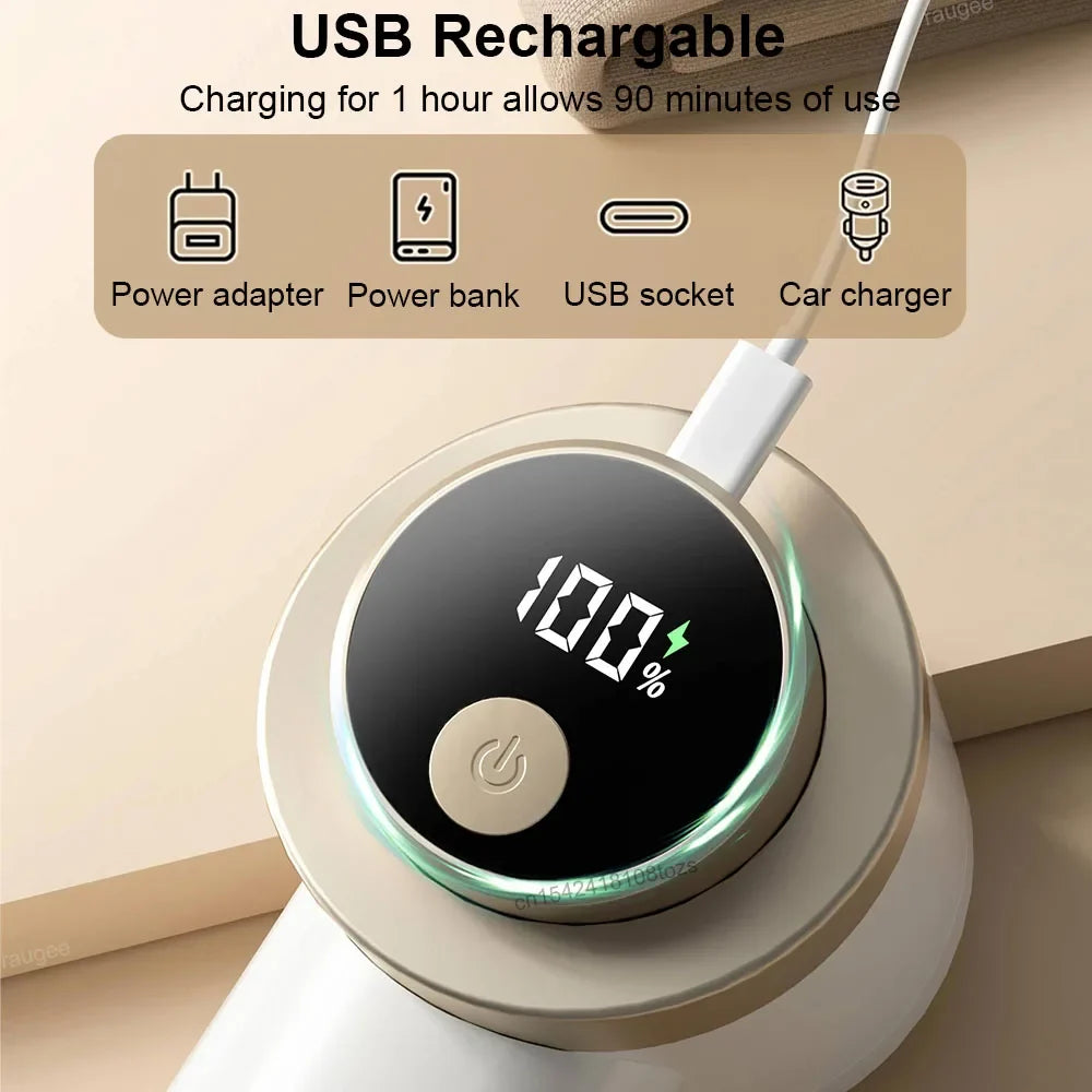 Lint Remover for Clothing USB Rechargeable Electric Pellet Fluff Remover Portable Sweater Hair Ball Lint Trimmer Fabric Shaver