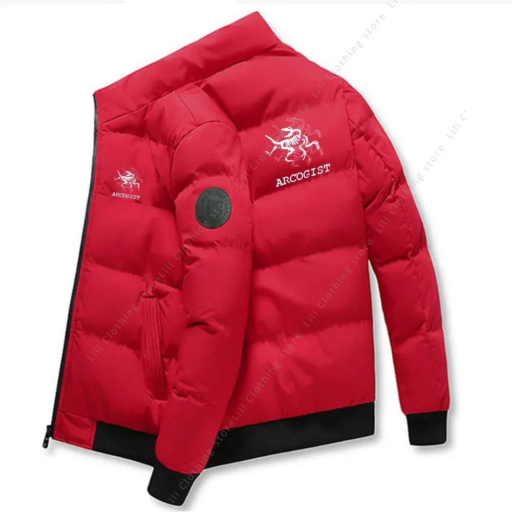 Men's Winter Jacket, Thick Warm Puffer Parka, Waterproof Down Coat