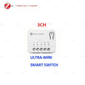 Zigbee Smart Switch Module Mini 10A/16A Optional 1/2 3Channel Smart Home Relay Automation Breaker For Tuya Z2M Alexa Google Home