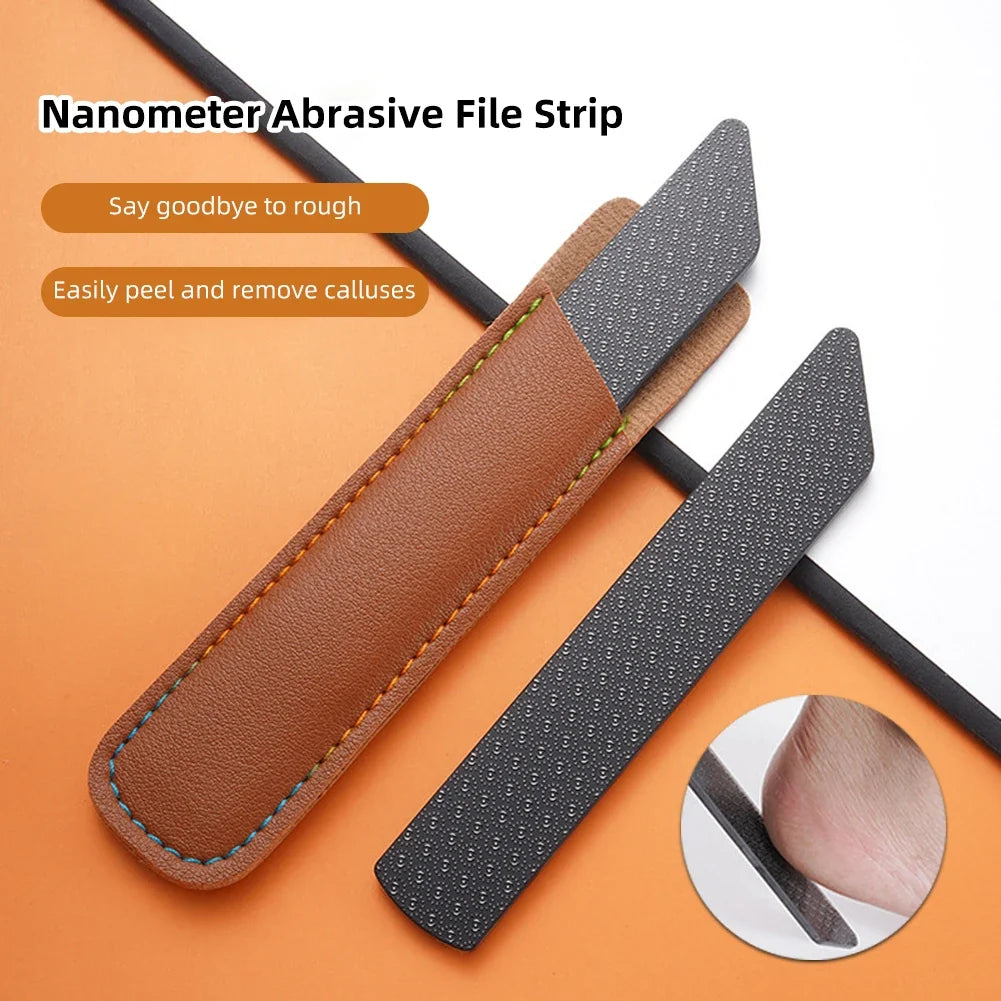 Nano Abrasive Filing Strip Remove Hands and Feet Calluses Dead Skin Foot Grinding File Durable Nail File Exfoliating Glass File