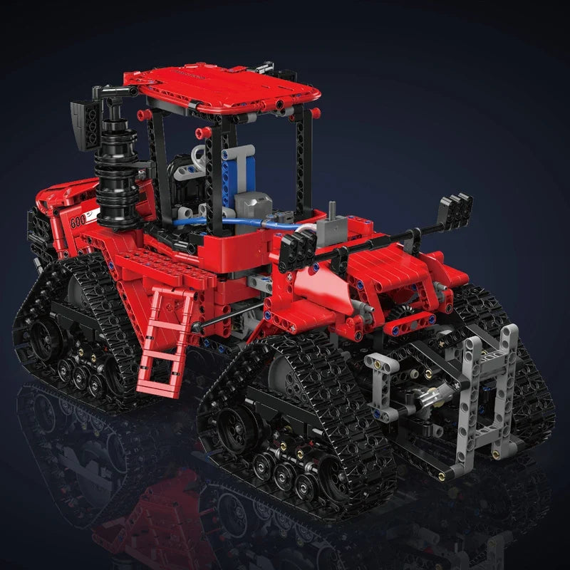 Mould King 18020 Technical Car Toys The APP RC MOC-35270 Pneumatic Crawler Tractor Building Block Brick Kids Christmas Gift