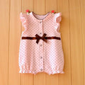 3-18 Month baby Summer clothes rompers girls overalls short Sleeve bodysuit cotton baby clothing jumpsuit newborn Girl onesies