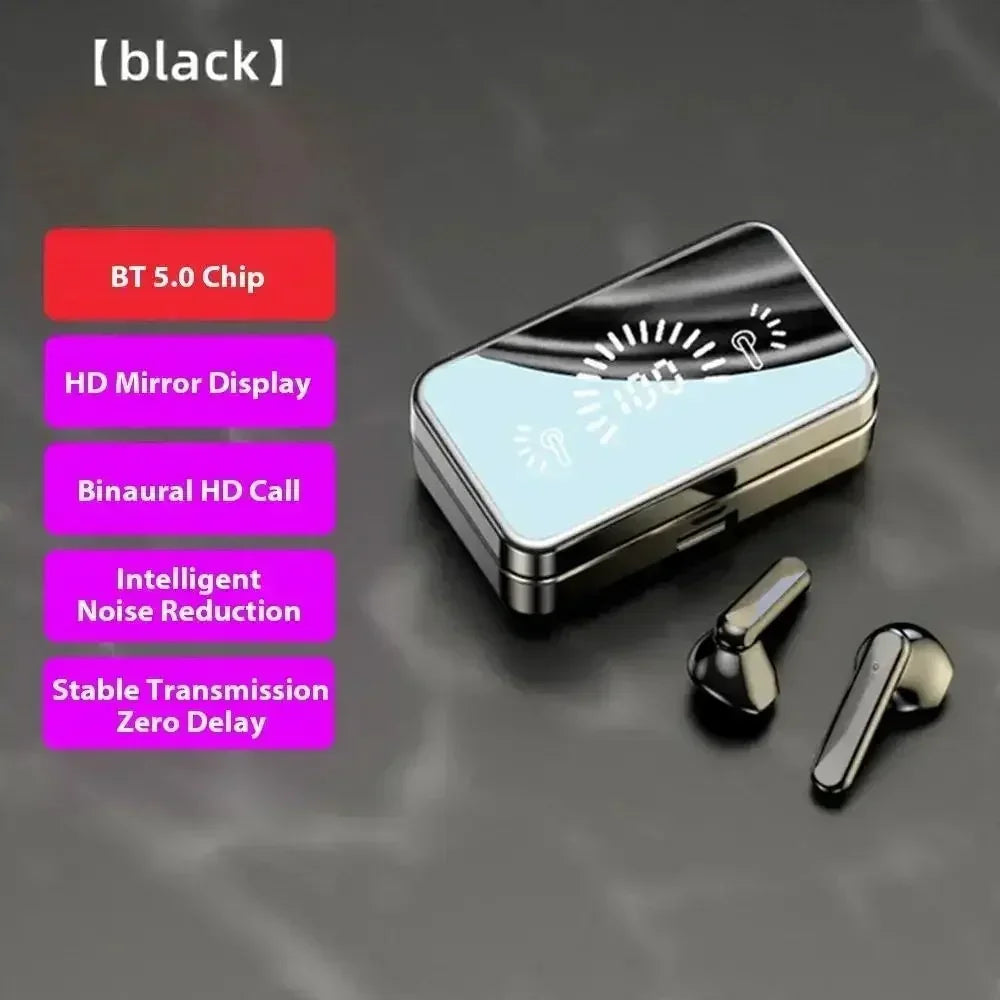 NEW S20 Bluetooth 5.3 Earphones Wireless Headphones Touch Control Gaming Headsets HIFI Stereo Sound Noise Reduction With Mic
