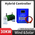 MPPT Wind Solar Hybrid Charge Controller 30KW 10KW 15KW 20KW 12V 24V 48V Regulator for Wind Turbine Windmill Charging Battery