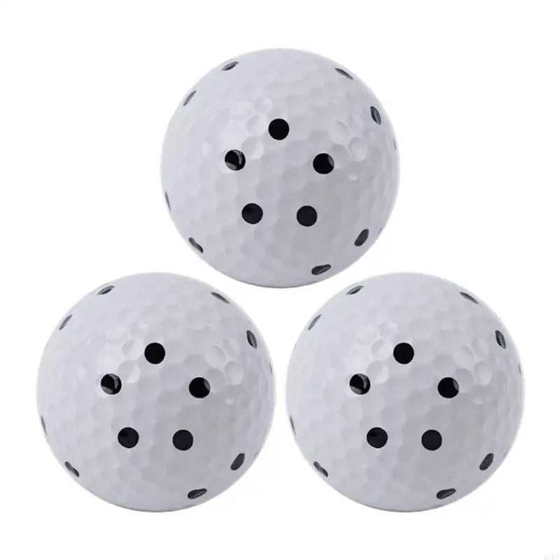 3Pcs Professional Golf Simulator Training Ball Double Layer Structure Enduring
