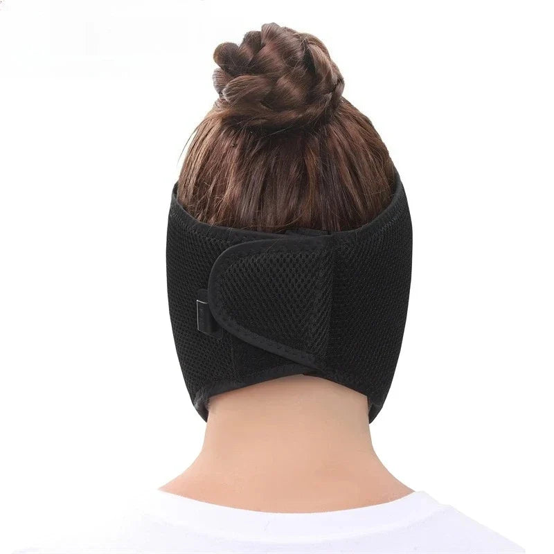 Electric Heated Face Mask Heating Pad Relieve Facial Discomfort Home Relax Wellness Face Mask 3 Modes Timing Function