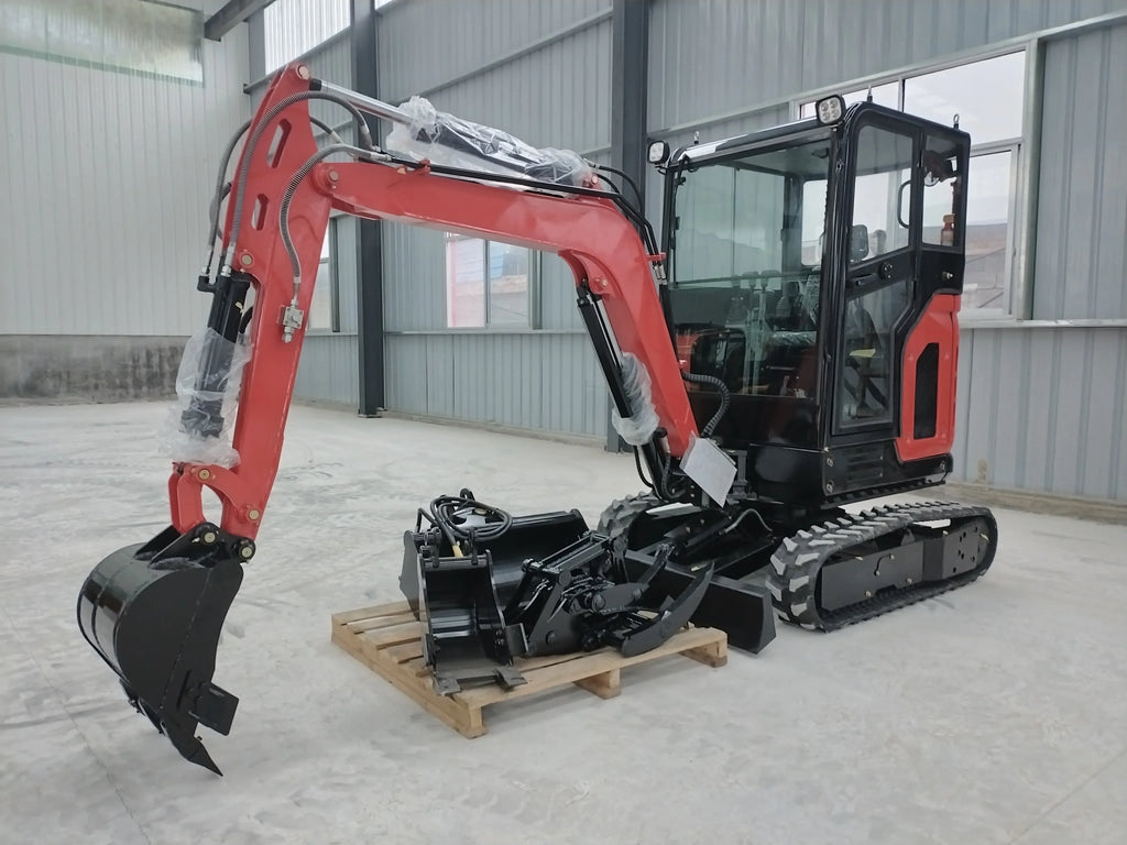 3.5 Ton Mini Excavator – EPA-Certified Compact Crawler Digger for Farm & Construction