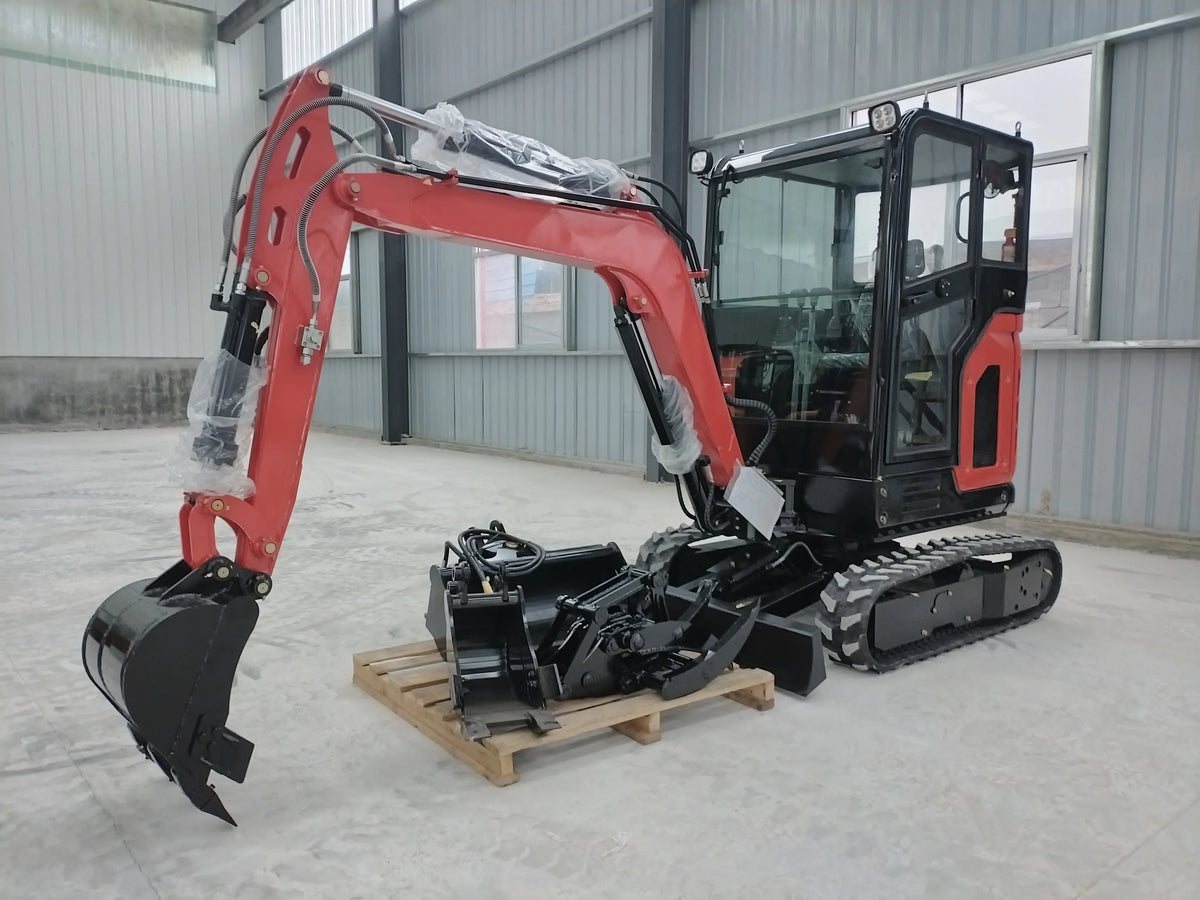 3.5 Ton Mini Excavator – EPA-Certified Compact Crawler Digger for Farm & Construction