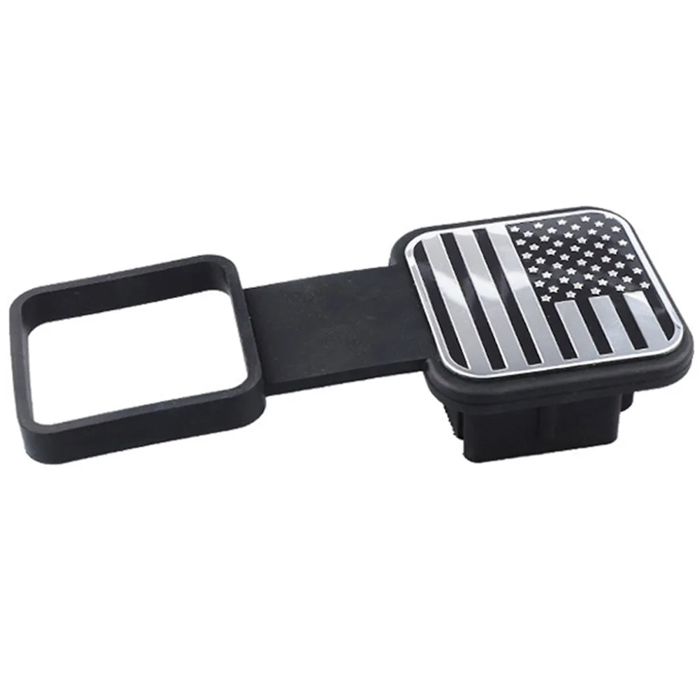 Trailer Hitch Receiver Cover Plug Waterproof Tube Cap Protector Tow Plug Tube Cap Protector 2 Inch Receiver Auto Square Plug