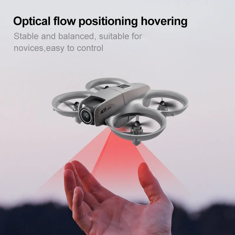 Lenovo A11 Mini GPS Foldable Drone 8K Camera Brushless 5G WIFI FPV Optical Flow 3000M Long Range Quadcopter Drone