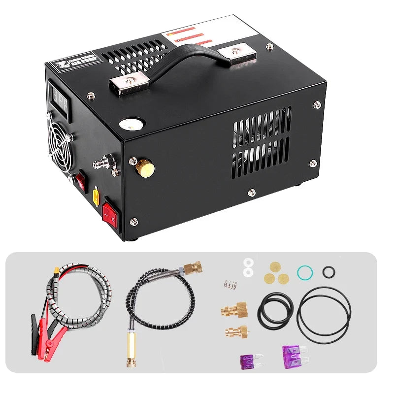 300Bar 30Mpa 12v Pcp Compressor  110/220V Transformer 4500psi High Pressure Pump Pneumatic Airgun Rifle Inflator