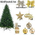 2.1/2.4/3m Christmas Tree Decoration Set Large DIY Christmas Ornaments For Trees Holiday Party Home Decor Hanging Drop Shipping