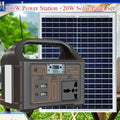 100W 76.8Wh Portable Power Station Solar Generator Outdoor Emergency Mobile 24000mAh LiFePO4 Power Bank For Camping Power LED