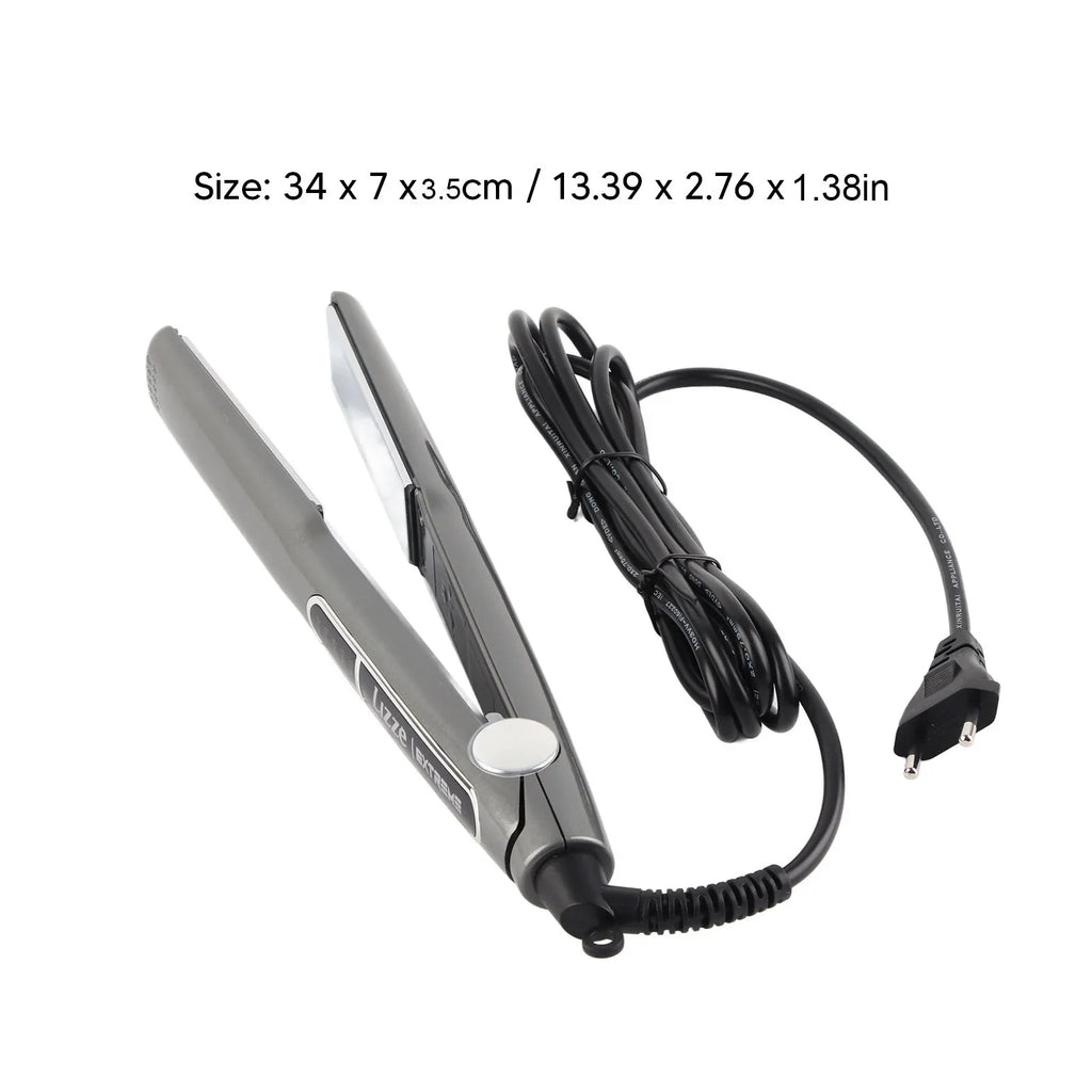 Hair Curling Straightener Hair Straightener Multigear Adjustment 480 Degrees Fahrenheit Hair Straightening Ceramic Iron