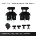 GuliKit NS55 720° Tension Adjustable TMR Joystick for Switch Pro Xbox Series PS4 PS5 Edge Gamepad Controller Game Accessories