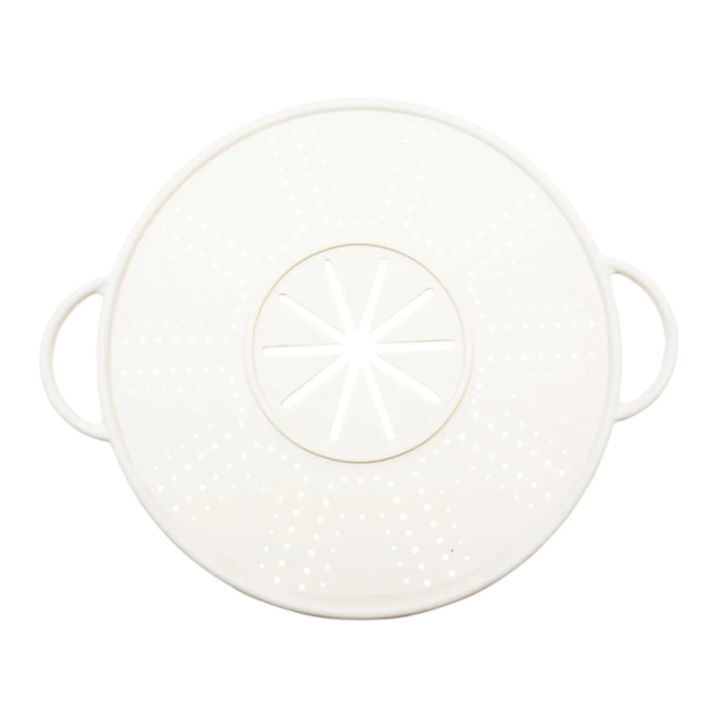 11in Silicone Splatter Screen Dishwasher Safe Foldable Splash Guard Multi-Use Grease Splatter Guard for Everyday Cooking