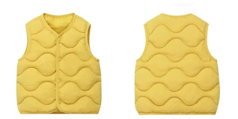 Kids Winter Vest – Warm Outdoor Padded Waistcoat