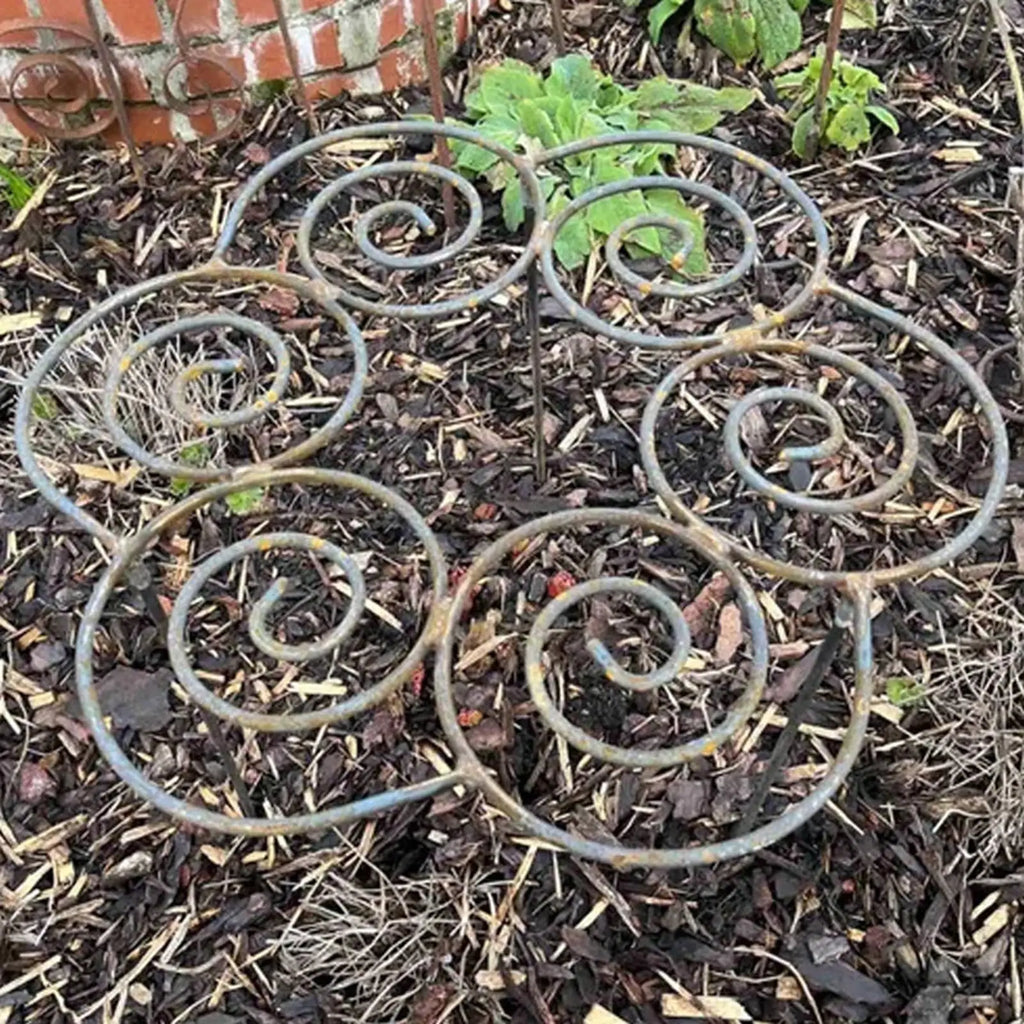 Peony Cage Heavy Duty Metal Weather-Resistant Grow Through Plant Support for Tall Heavy Flowers Peonies Roses Hydrangeas