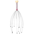 Stainless Steel Octopus Head Massager, Head Relaxer, Brain Massage Claw, Relieves Fatigue, Soul Extractor