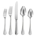 4/5/8/10/12/15/16/20/25 Piece Luxury Gold Accent Cutlery Set Stainless Steel Silverware Wedding Home Flatware Knife Fork Spoon