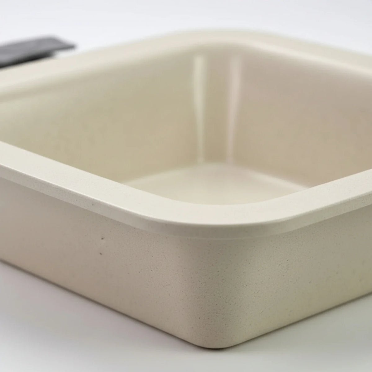 Deep Square Frying Pan with Glass Lid Easy to Clean Square Frying Pan with Glass Lid Skillet Heat Resistant Cookware Sturdy