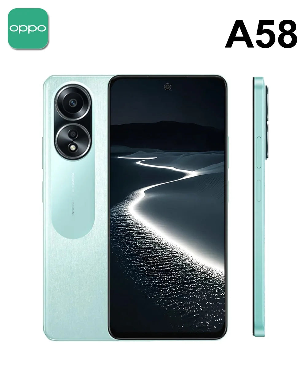 OPPO A58 Original 5G mobile phone/dual sim dual standby 6.56-inch 8GB+256GB/5000mAh long battery life mobile phone