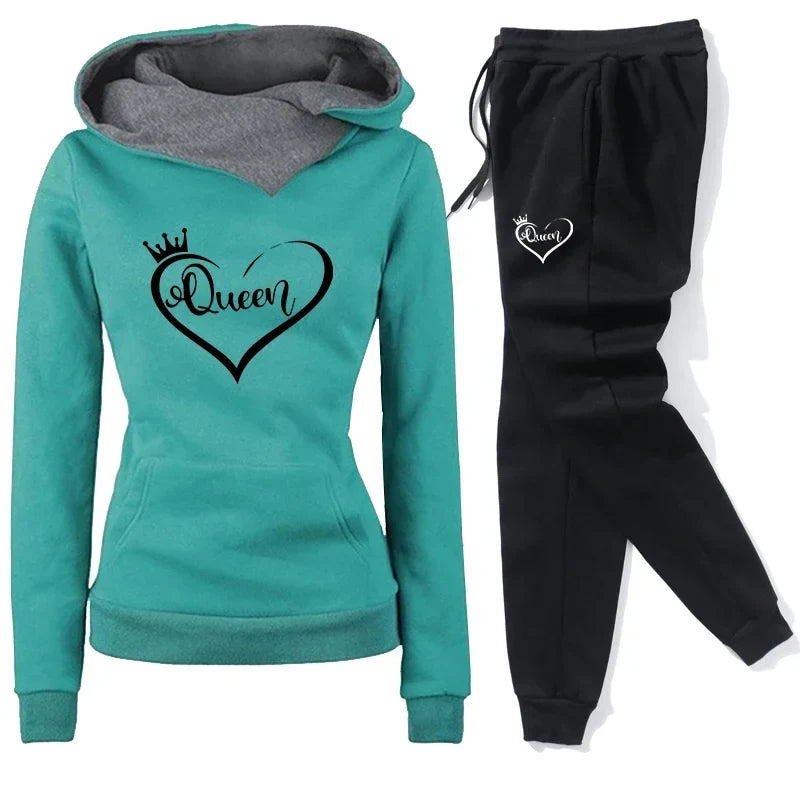 Women's Tracksuit Hot Sales Fashion Women's Clothing 2025 Casual Outdoor Daily Sweatpants Simplicity Sports Long Sleeve Pullover