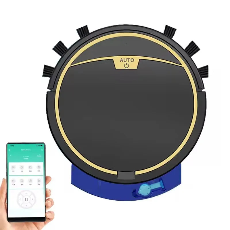 New Wireless Smart Robot Vacuum Cleaner Multifunctional Super Quiet Vacuuming Mopping Humidifying For Home Use Home Appliance